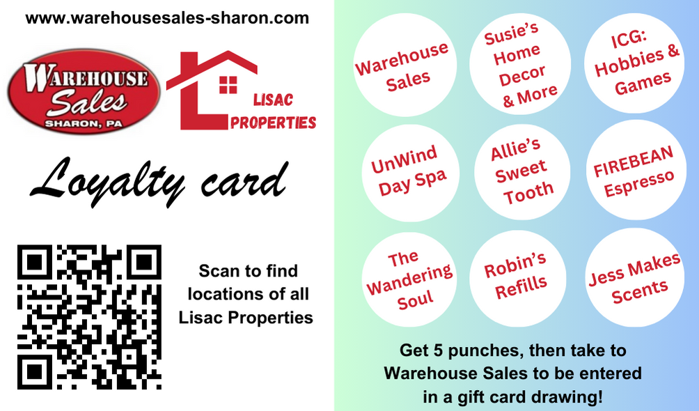 Warehouse Sales of Sharon PA